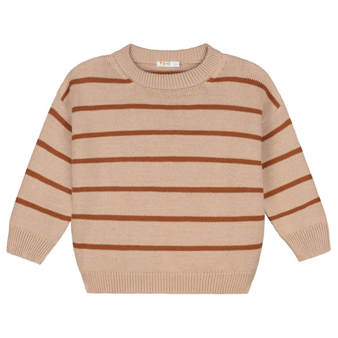 Breton Knitted Sweater - SESAME