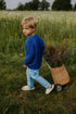 Raglan Cardigan - BLUEBERRY