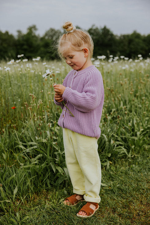 Raglan Cardigan - ORCHID