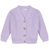 Chunky Knitted Cardigan - LILAC