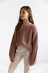 Chunky Knitted Sweater - BLUSH (PO)