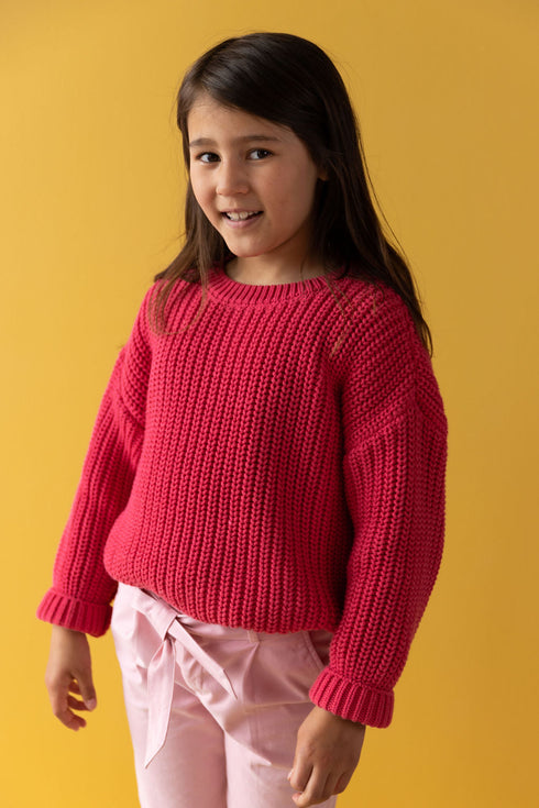 Chunky Knitted Sweater - DRAGON
