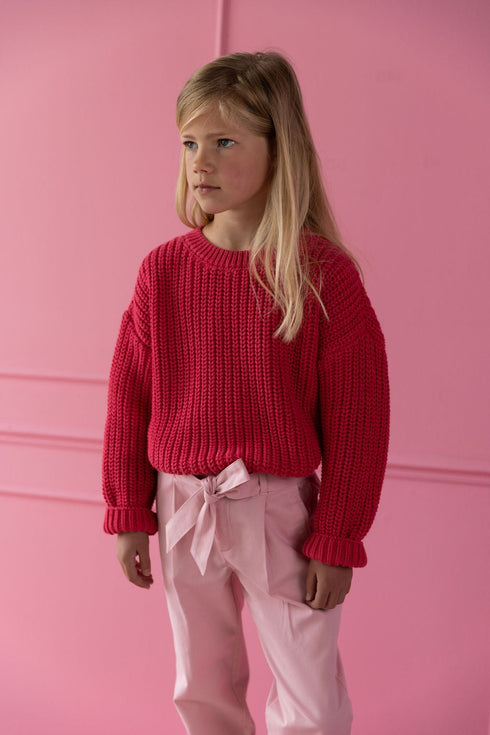 Chunky Knitted Sweater - DRAGON