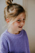 Chunky Knitted Sweater - LAVENDER