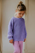 Chunky Knitted Sweater - LAVENDER