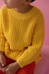 Chunky Knitted Sweater - LEMON (PO)