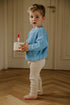 Chunky Knitted Sweater - SKY