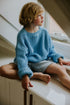 Chunky Knitted Sweater - SKY