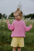 Chunky Knitted Sweater - BUBBLE GUM PINK