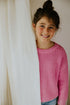 Chunky Knitted Sweater - BUBBLE GUM PINK