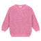 Chunky Knitted Sweater - BUBBLE GUM PINK