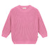 Chunky Knitted Sweater - BUBBLE GUM PINK