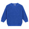 Chunky Knitted Sweater - BLUEBERRY