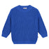 Chunky Knitted Sweater - BLUEBERRY