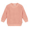 Chunky Knitted Sweater - CORAL PINK