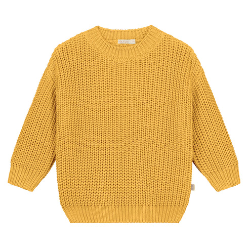Chunky Knitted Sweater - LEMON (PO)