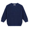 Chunky Knitted Sweater - NAVY