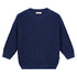 Chunky Knitted Sweater - NAVY