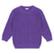 Chunky Knitted Sweater - AMETHYST