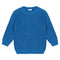 Chunky Knitted Sweater - ROYAL BLUE