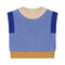 Color Block Spencer - CORNFLOWER (PO)