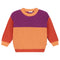 Color Block Sweater - PARROT