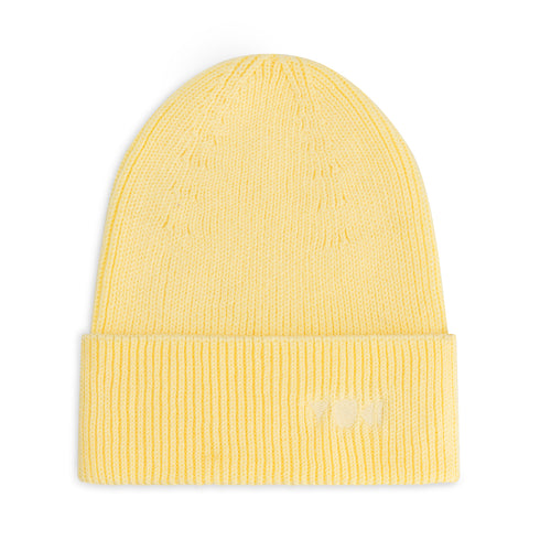 Fine Knitted Beanie - BUTTERMILK (PO)