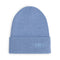 Fine Knitted Beanie - CORNFLOWER (PO)