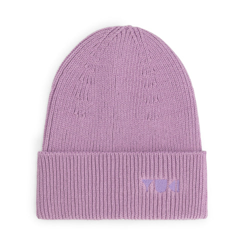 Fine Knitted Beanie - LAVENDER BREEZE (PO)