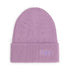 Fine Knitted Beanie - LAVENDER BREEZE (PO)
