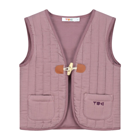 Gilet Manu - MAUVE