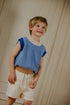Color Block Spencer - CORNFLOWER (PO)