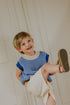 Color Block Spencer - CORNFLOWER (PO)