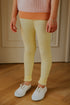 Knitted Leggings Fine Rib 2.0 - BUTTERMILK (PO)