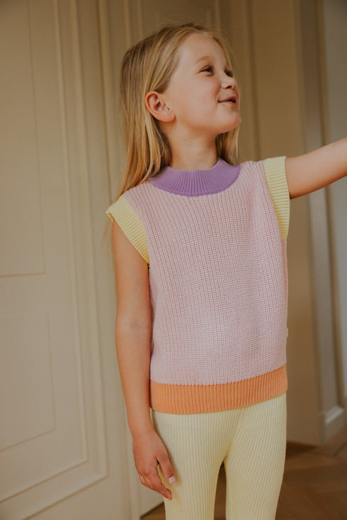 Knitted Leggings Fine Rib 2.0 - BUTTERMILK (PO)