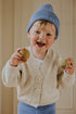 Jersey Cardigan (v-neck) - SALTED SPECKLES (PO)