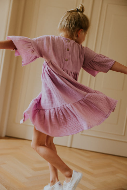 Muslin Dress Hailey - ORCHID (PO)