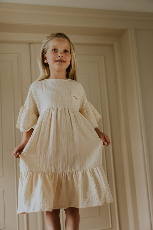 Muslin Dress Hailey - OAT (PO)