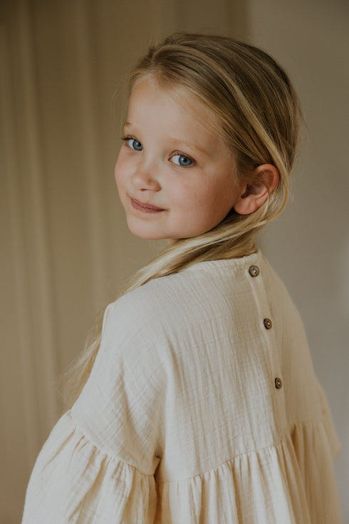 Muslin Dress Hailey - OAT (PO)