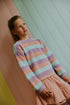 Stripes Knitted Sweater - MARSHMELLOW (PO)