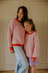 Chunky Knitted WOMEN'S Sweater - LIPSTICK (PO)