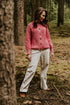 Raglan Knitted WOMEN'S Cardigan - PUNCH (PO)