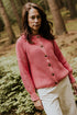 Raglan Knitted WOMEN'S Cardigan - PUNCH (PO)