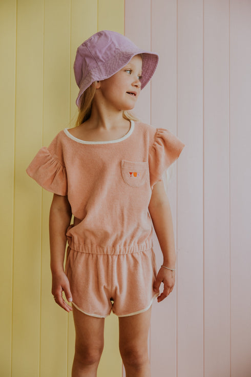 Terry Playsuit Jamie - BLOSSOM PINK (PO)