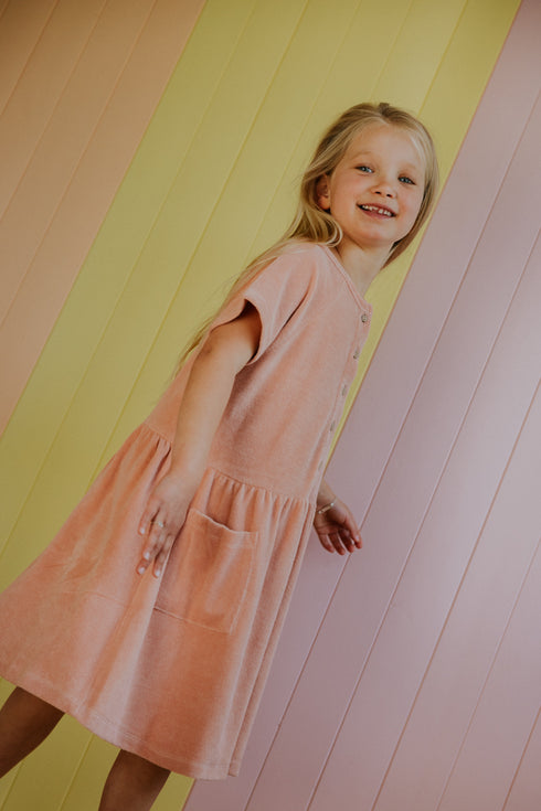 Terry Dress Anna - BLOSSOM PINK (PO)