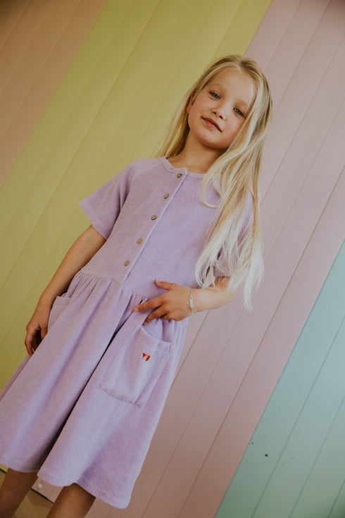 Terry Dress Anna - LAVENDER (PO)