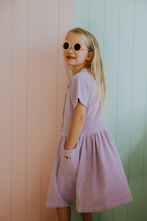 Terry Dress Anna - LAVENDER (PO)
