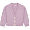 Jersey Cardigan (v-neck) - LILAC SPECKLES (PO)