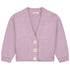 Jersey Cardigan (v-neck) - LILAC SPECKLES (PO)