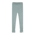 Knitted Leggings Fine Rib - WHALE BLUE